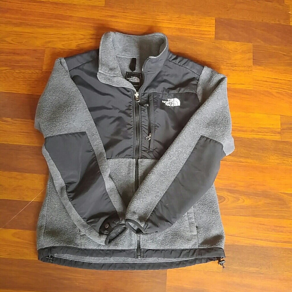 Grey North face Denali
